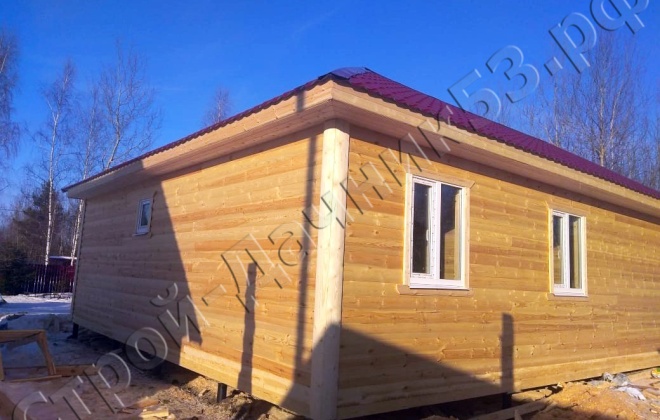 2 Брусовой дом 9×9, 81 м², Московская область, Деревня Мисцево (5)